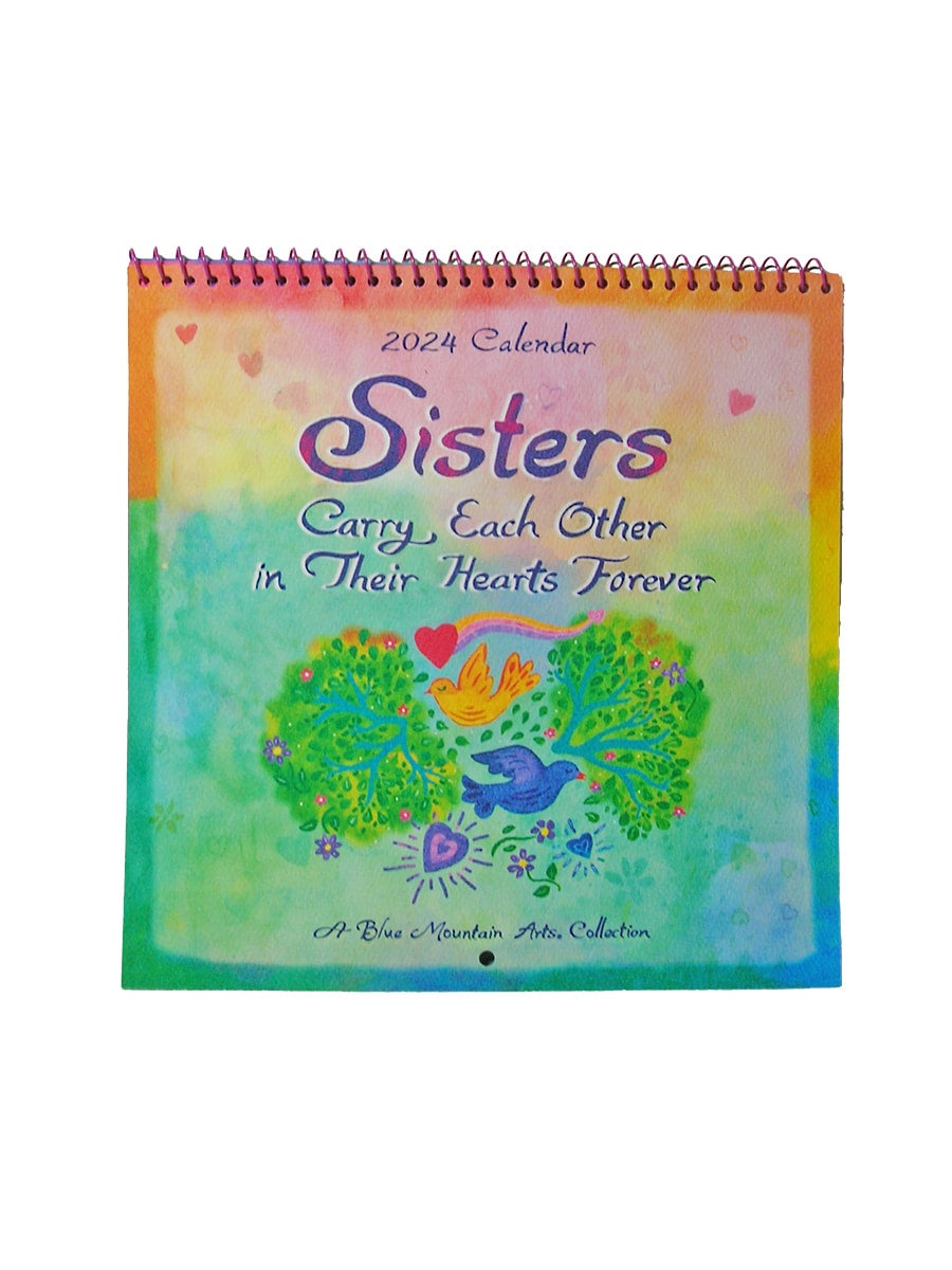 2024 Blue Mountain Arts Calendar For Sisters Titi & Tata Thrift