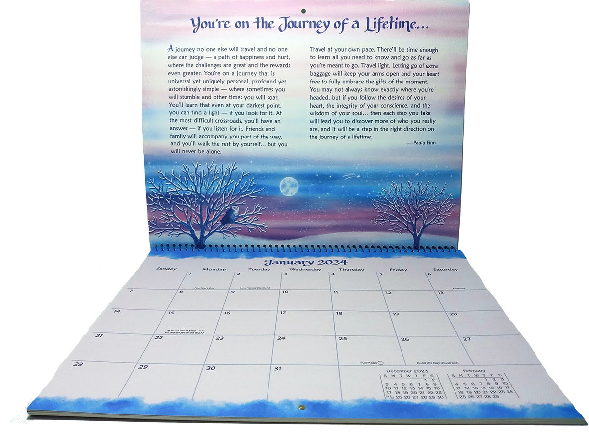 2024 Blue Mountain Arts Calendar Always Believe in Yourself and Your